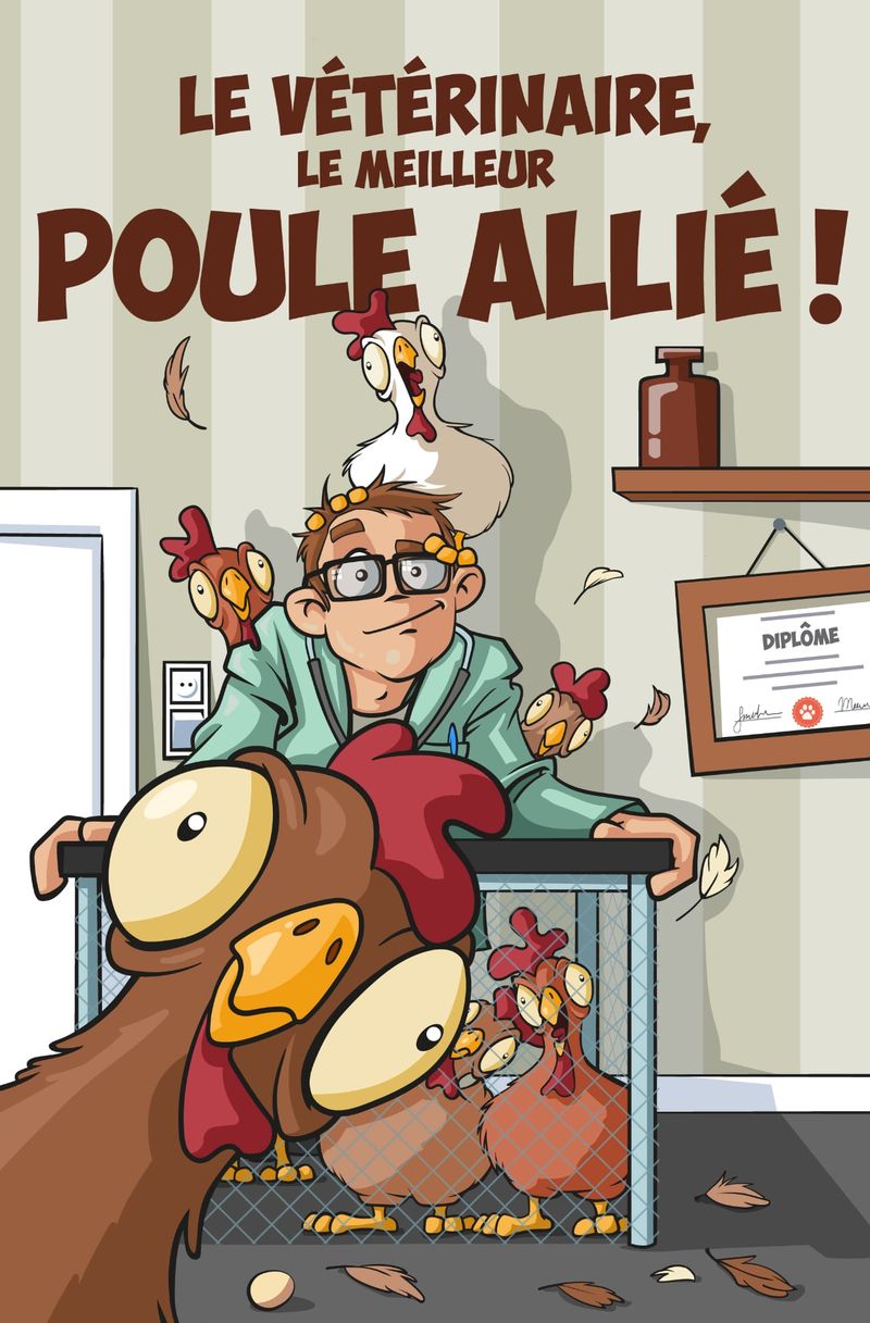Le vétérinaire, le meilleur poule allié !